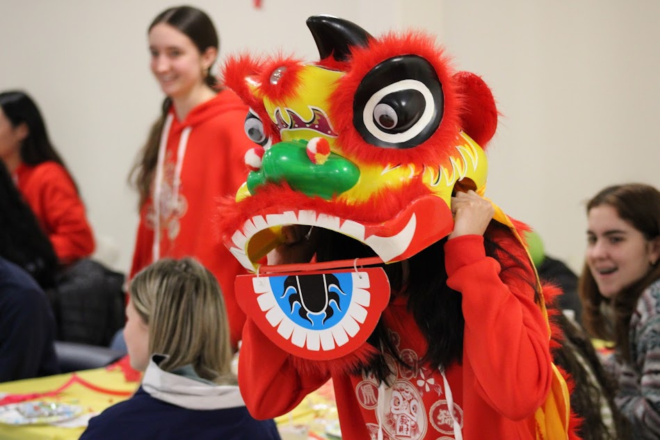 Multicultural Club  celebrates Chinese new year.  Spring 2024.