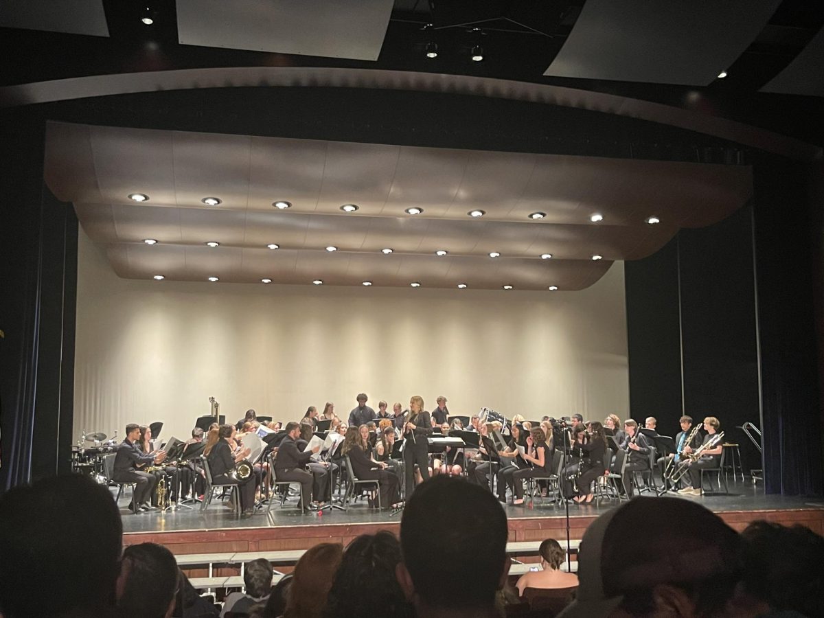 "Ms. Kasky conducting the Symphonic Band for their concert on June 9th"