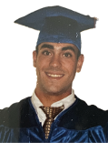 Mr. D'Apice graduating New Hartford High School. Photo submitted by Mr. D'Apice
