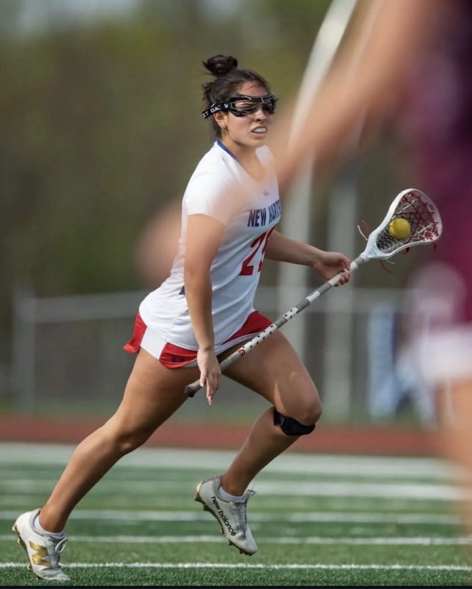 Natalia about to drive in to the goal