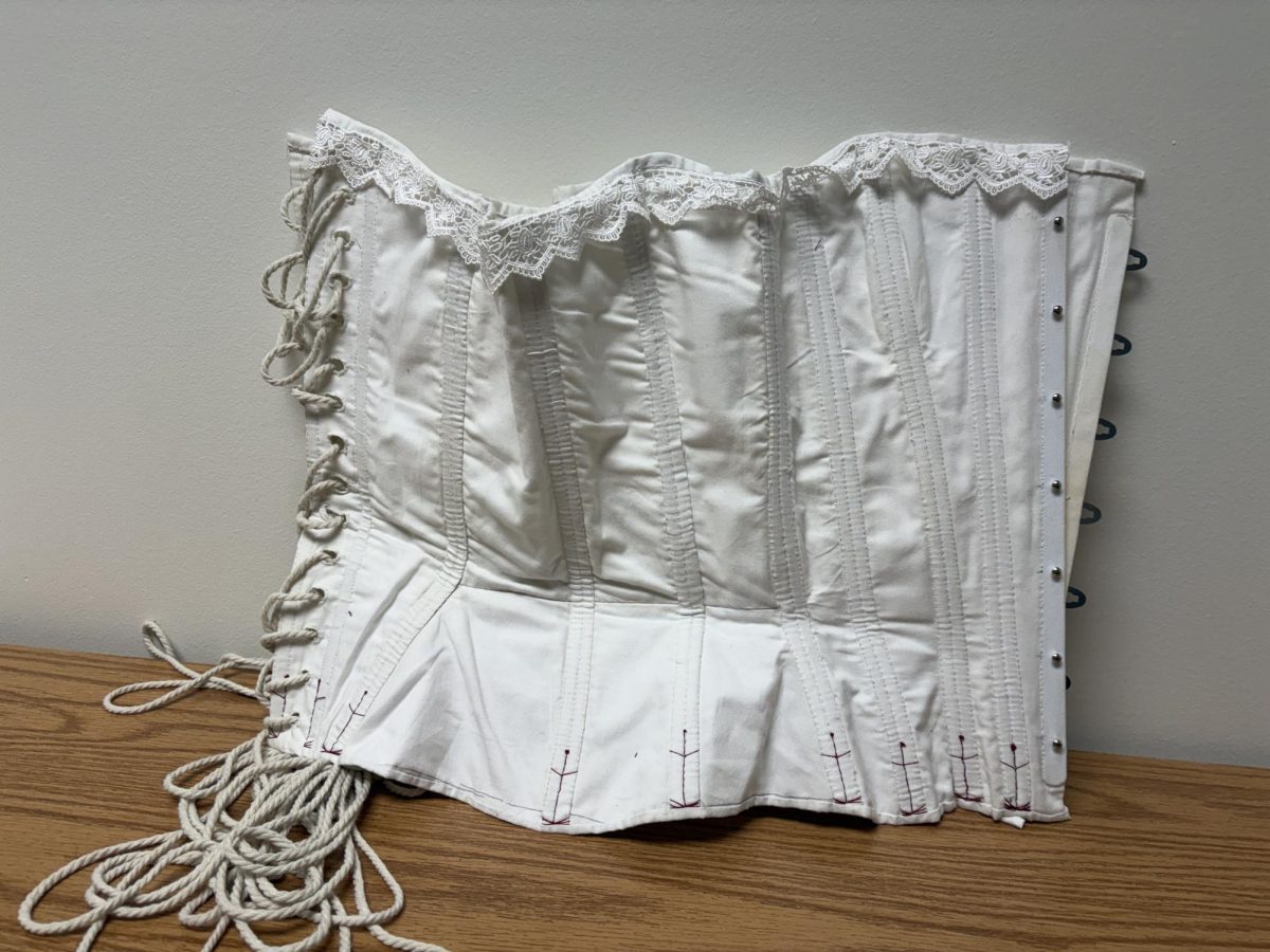 A handmade corset 