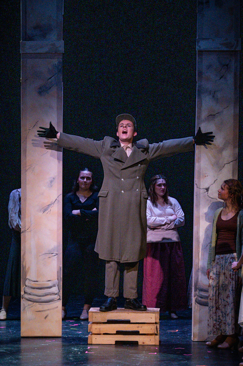 Gavin Herman plays Gleb in the spring 2026 Masque production of Anastasia.